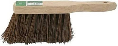 "2 X 10.5"" Stiff Bass Hand Brush Scrubbing Wooden Bristles Indoor Outdoor New" - image 1