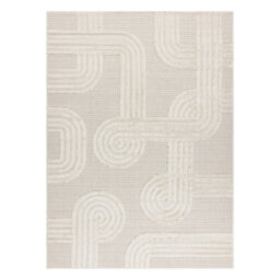 RugsX Carpet Santo Sisal 1001 Geometric White  120X170 Cm - thumbnail 2