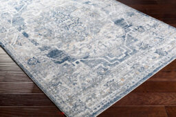 Livabliss Jolie Vintage Grey Blue Traditional Boho Living Room Rug 200 X 275 Cm Easy Care, Non Shedding - thumbnail 5