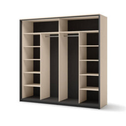 Arte Elegant Enna 1 Sliding Door Wardrobe 2200mm X 2210mm X 680mm - Luxurious Storage Solution - thumbnail 2