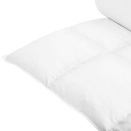Beliani Duvet Duck Down Extra Warm 13.5 Tog Grossglockner 155 X 220 Cm