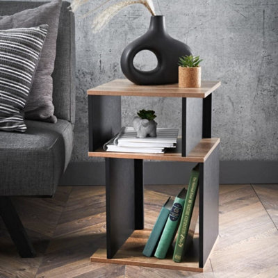 Spot On Dealz Small Side Table 2 Tier Living Room Tables Bedside End Occasional Tables - image 1