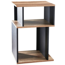 Spot On Dealz Small Side Table 2 Tier Living Room Tables Bedside End Occasional Tables - thumbnail 2