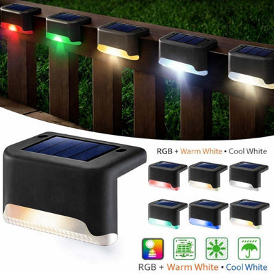 SECURICAM 16 Pack Solar Led Deck Lights - Cold White - Patio Garden Pathway Stairs Fence - image 1
