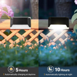 SECURICAM 16 Pack Solar Led Deck Lights - Cold White - Patio Garden Pathway Stairs Fence - thumbnail 2
