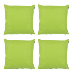 icon Indoor And Outdoor Waterproof Filled Cushion Set Of 4 Lime Green - thumbnail 1