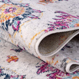 The Rugs Marrakech Collection Vintage Rugs In Multicolour  460 - thumbnail 3