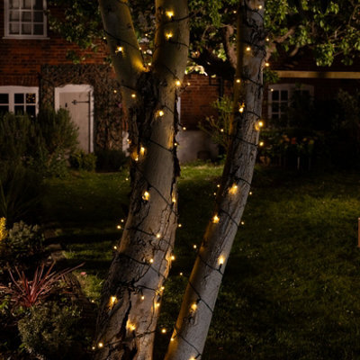The Solar Centre Elan Solar Fairy Lights - Dual White And Warm White 100 Leds