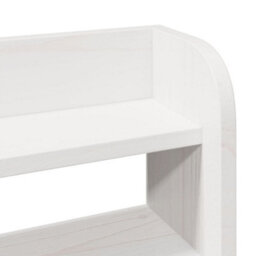 Berkfield Bed Frame With Headboard Without Mattress White 150X200 Cm King Size - thumbnail 9