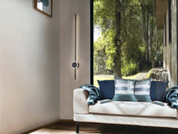 Luminosa Lighting Luminosa Online Integrated Led Wall Lamp Black 2 Light 3000K - Uk Stock - thumbnail 2