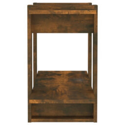Vidaxl Book Cabinet/room Divider Smoked Oak 80X30X51 Cm Book Cabinets - thumbnail 6