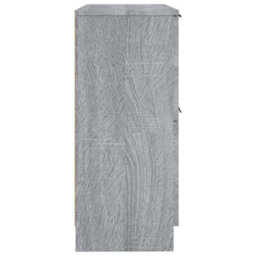 Berkfield Sideboards 2 Pcs Grey Sonoma 30X30X70 Cm Engineered Wood - thumbnail 7