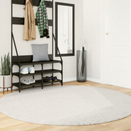 Berkfield Rug Oviedo Short Pile Cream Size  200 Cm - thumbnail 1
