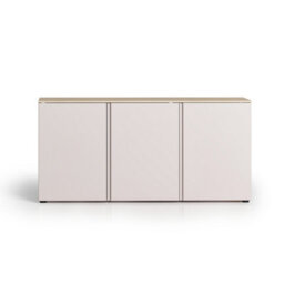 FurniComp LTD Furnicomp Lisbon 3 Door 180Cm Cashmere And Oak Sideboard - thumbnail 6
