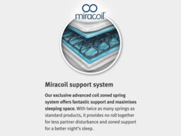 Silentnight Miracoil Ortho Mattress - Firm - Orthopaedic - King Size - thumbnail 5