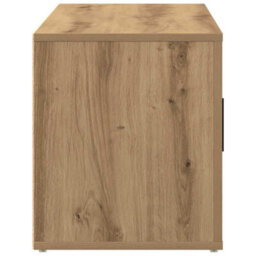 Berkfield Modern Tv Cabinet Artisan Oak 100X35X40 Cm Engineered Wood - thumbnail 7