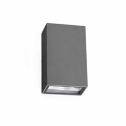 Luminosa Lighting Luminosa Crata Led Outdoor Wall Light Dark Grey Ip54 - thumbnail 1