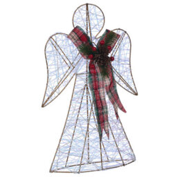 Beliani Christmas Decoration Annsjon Angel 30/40 Cm Multicolour - thumbnail 6