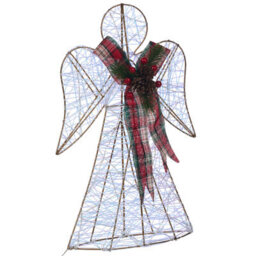 Beliani Christmas Decoration Annsjon Angel 30/40 Cm Multicolour - thumbnail 7