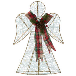 Beliani Christmas Decoration Annsjon Angel 30/40 Cm Multicolour - thumbnail 8