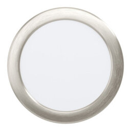 Wall / Ceiling Flush Downlight Satin Nickel Spotlight 10.5W Built In Led - thumbnail 1