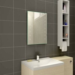 Rinse Bathrooms 700X500mm Illuminated Led Bathroom Mirror With Demister Ip44 - thumbnail 1