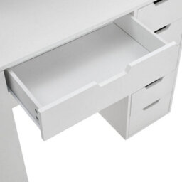 Living And Home Hollywood Bedroom Dressing Table Mirror Desk With Led Makeup Vanity Mirror E14 Base 10 Bulbs - thumbnail 9