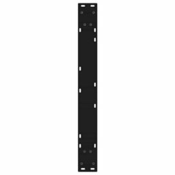 Berkfield Dining Table Legs 2 Pcs Black 70X(72-73.3) Cm Steel - thumbnail 7