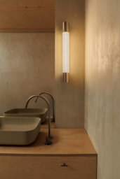 Luminosa Lighting Luminosa Kiva 60Cm Bathroom Wall Lamp Chrome Ip44 3000K - thumbnail 2