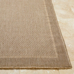 Livabliss Mirage-Cottage Tan Black Fringe In- & Outdoor Jute-Look Rug 160 X 213 Cm Easy Care, Non Shedding - thumbnail 5