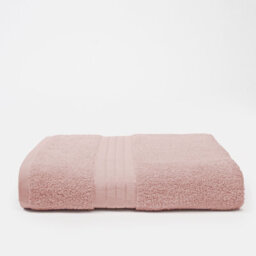 Ohs Luxury 100% Cotton Face Cloth Bathroom Towel, 30 X 30Cm - Blush - thumbnail 2