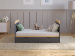 Love For Sleep Levi Cot Bed 120X60Cm With Drawer And Microfiber Quilted Mattress - thumbnail 8