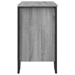 Walplus Bathroom Sink Cabinet Grey Sonoma 60X35X60 Cm Engineered Wood - thumbnail 5