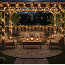 Carbeth Plants Solar Led String Lights 100 Bulbs - Weather Resistant & Energy Efficient - Outdoor Garden Fairy Lights - thumbnail 4