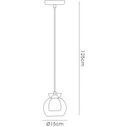 Luminosa Lighting Luminosa Malvina Pendant G9 Polished Chrome - thumbnail 3