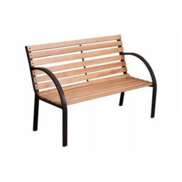 Easylife 3-Seater Garden Bench (Wood/steel) With Weatherproof Cover - thumbnail 2