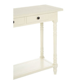 Orsina Console Table For Hallway, Pine Wood Hallway Table For Home Décor, Wood Table With 2 Drawers For Office - thumbnail 9