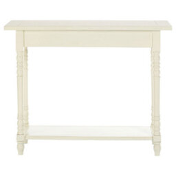 Orsina Console Table For Hallway, Pine Wood Hallway Table For Home Décor, Wood Table With 2 Drawers For Office - thumbnail 4