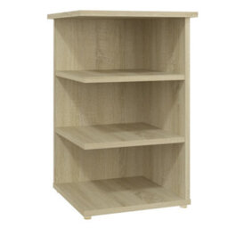 Berkfield Side Cabinet Sonoma Oak 35X35X55 Cm Engineered Wood - thumbnail 2