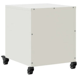 Berkfield Bedside Cabinets 2 Pcs White 36X39X43.5 Cm Steel - thumbnail 8
