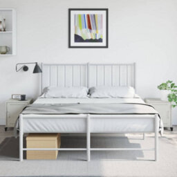 Berkfield Bedside Cabinets 2 Pcs White 36X39X43.5 Cm Steel - thumbnail 3