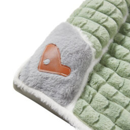Thehotsale M-Size Washable Pet Bed Soft Mattress Sleeping Cushion Mat For Puppy Cat In Green - thumbnail 7