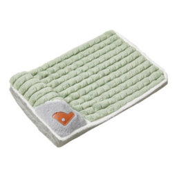 Thehotsale M-Size Washable Pet Bed Soft Mattress Sleeping Cushion Mat For Puppy Cat In Green - thumbnail 4