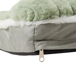Thehotsale M-Size Washable Pet Bed Soft Mattress Sleeping Cushion Mat For Puppy Cat In Green - thumbnail 8