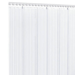 Berkfield Door Curtain Transparent 200 mmx1.6 mm 25 M Pvc - thumbnail 3