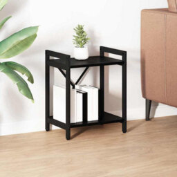 Berkfield Bookcase Black Oak 40 X 30 X 48.5 Cm Engineered Wood - thumbnail 1
