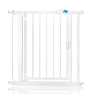 Bettacare Auto Close Stair Gate, 75Cm - 82Cm, White, Pressure Fit Safety Gate, Baby Gate - image 1