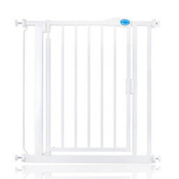 Bettacare Auto Close Stair Gate, 75Cm - 82Cm, White, Pressure Fit Safety Gate, Baby Gate - thumbnail 1