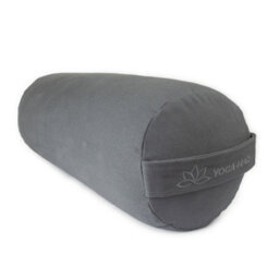 Yoga-Mad Buckwheat Yoga Bolster Graphite (One Size) - thumbnail 4