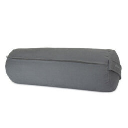 Yoga-Mad Buckwheat Yoga Bolster Graphite (One Size) - thumbnail 1